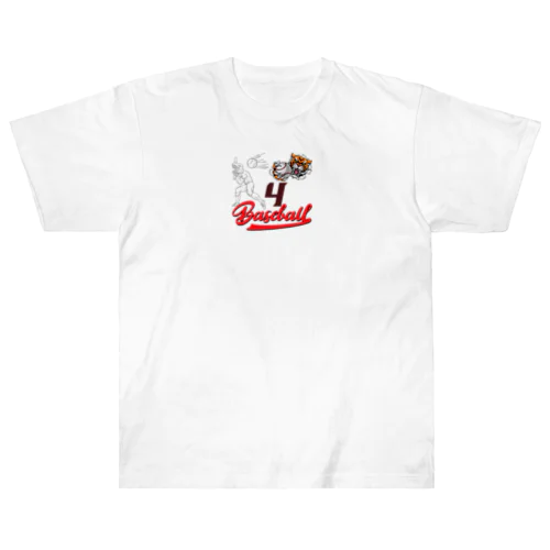 死闘の野球 Heavyweight T-Shirt