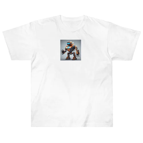 かっこいいロボットのイラストグッズ Heavyweight T-Shirt