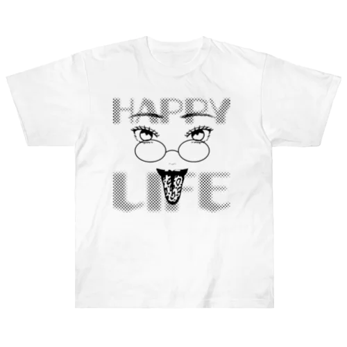 Happy life Heavyweight T-Shirt