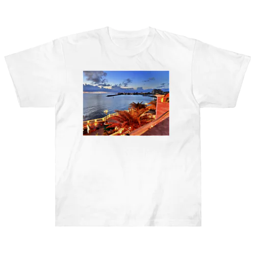 沖縄/アメリカンビレッジ(#リゾート#沖縄#ペアルック) ヘビーウェイトTシャツ