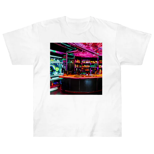 サイバーパンクBar ヘビーウェイトTシャツ