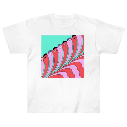 カラフラミンゴ Heavyweight T-Shirt