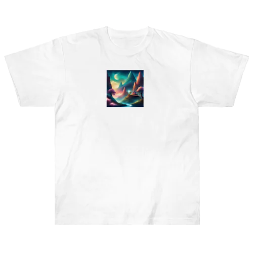 幻想的な風景 Heavyweight T-Shirt