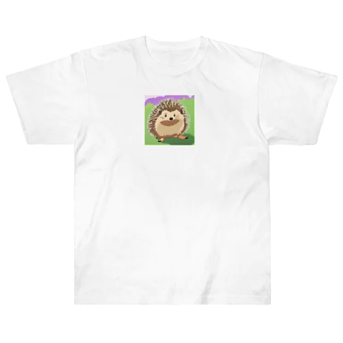 イラストハリネズミグッズ Heavyweight T-Shirt