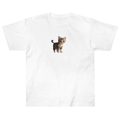 こねこ１ ヘビーウェイトTシャツ