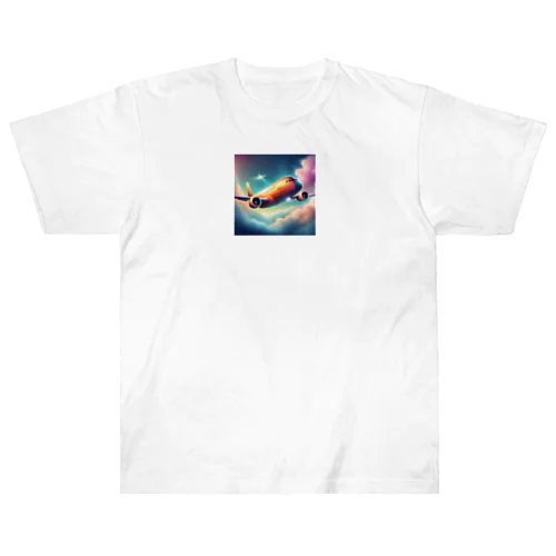 幻想飛行機 Heavyweight T-Shirt