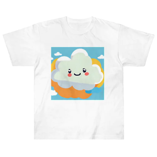 可愛い雲 ヘビーウェイトTシャツ