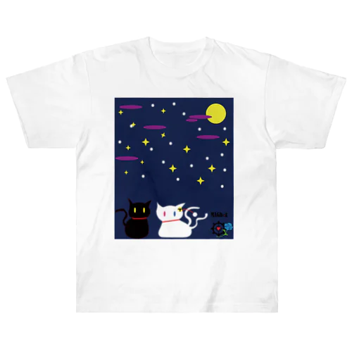 magboxシリーズ　猫月夜 Heavyweight T-Shirt