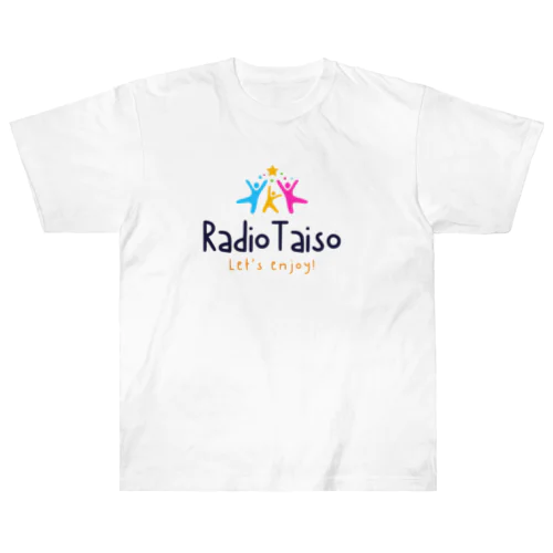 Let's enjoy!Radio Taiso🤸‍♀️ Heavyweight T-Shirt