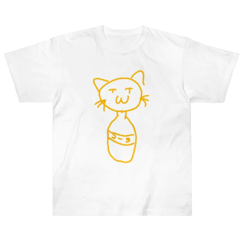 ボトルonキャット ヘビーウェイトTシャツ