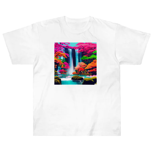色彩滝 Heavyweight T-Shirt