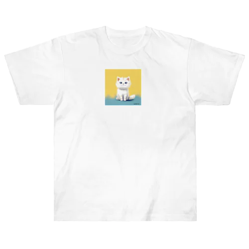 三つ子ネコのレモ Heavyweight T-Shirt