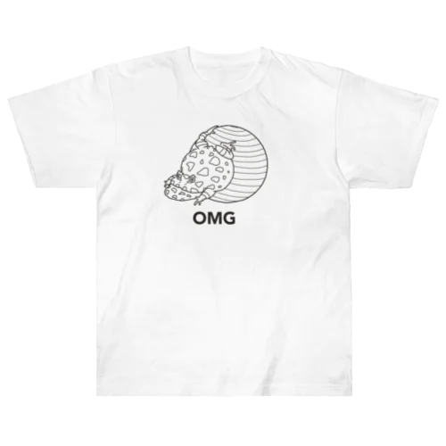 バランスボールOMG Heavyweight T-Shirt