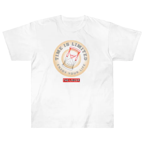 LOIZER time is limited Heavyweight T-Shirt