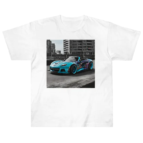 かっこいい車のグッズ ヘビーウェイトTシャツ