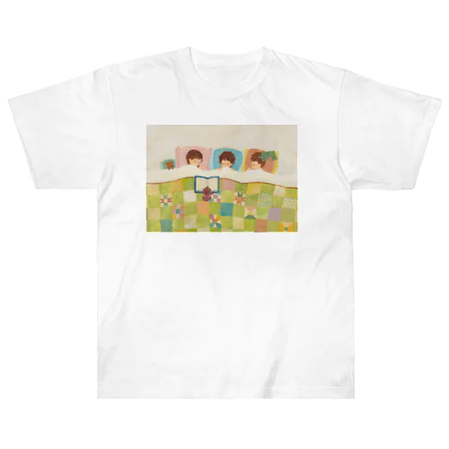 パッチワークのおふとん Heavyweight T-Shirt