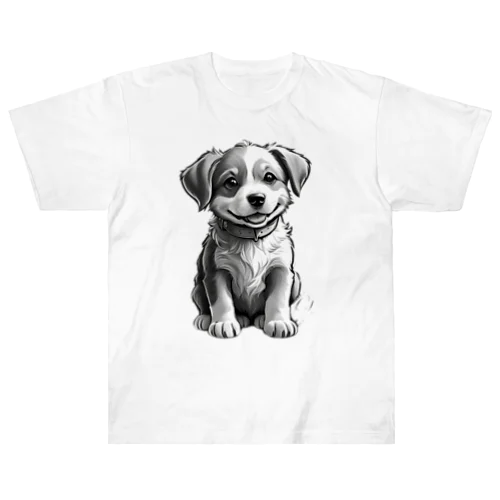 オリジナル犬 ヘビーウェイトTシャツ