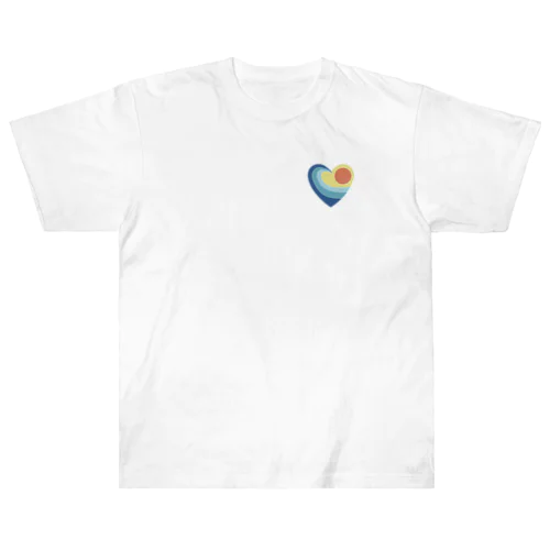 HeartWave Heavyweight T-Shirt