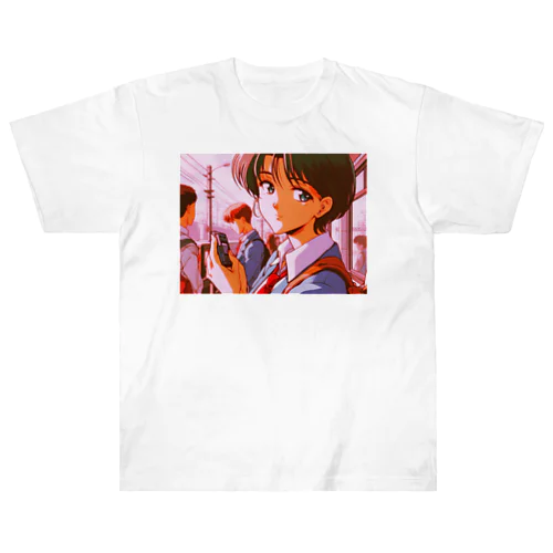 「湘南妄想族R」| 90s J-Anime "Shonan Delusion Tribe R" ヘビーウェイトTシャツ