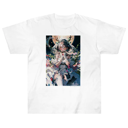 月の女神 Heavyweight T-Shirt