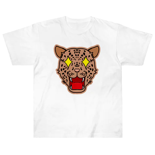 おめめきらんヒョウ ヘビーウェイトTシャツ