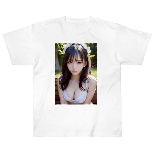 Ai Dream 巨乳アジア人 Heavyweight T-Shirt