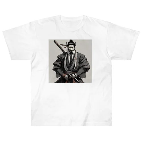 サラリーマン侍 Heavyweight T-Shirt