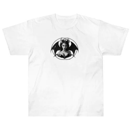 セクシーなサキュバス Heavyweight T-Shirt