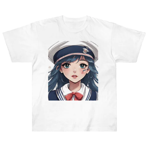 海のような美少女 Heavyweight T-Shirt