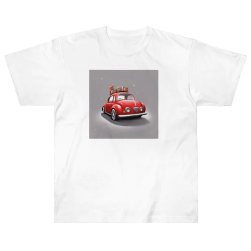 あかい車グッツ ヘビーウェイトTシャツ