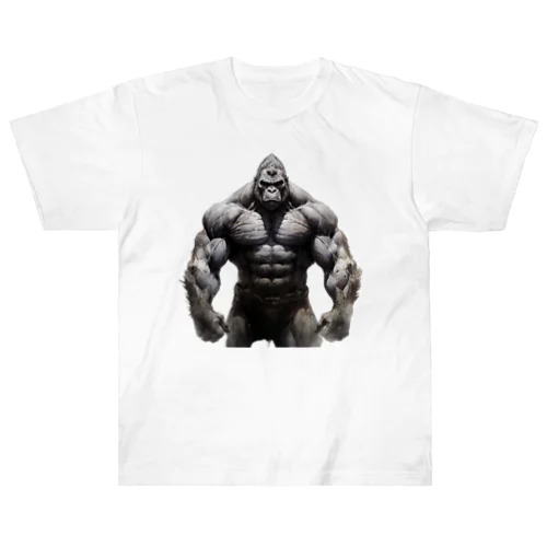 MUSCLE GORILLA Heavyweight T-Shirt