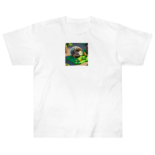 マイクラ的なハリネズミ Heavyweight T-Shirt