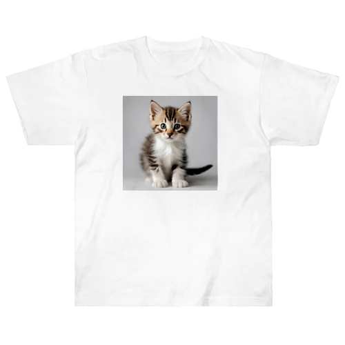 子猫 ヘビーウェイトTシャツ