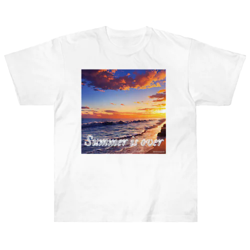 ---Shoreline Farewell--- Heavyweight T-Shirt