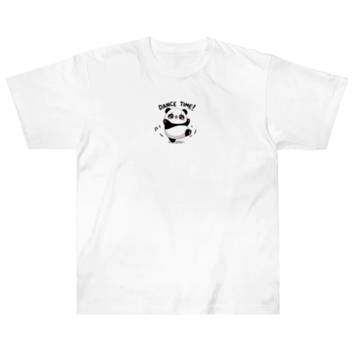 ダンスタイムパンダ Heavyweight T-Shirt