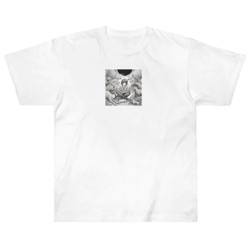 動物愛好家 Heavyweight T-Shirt