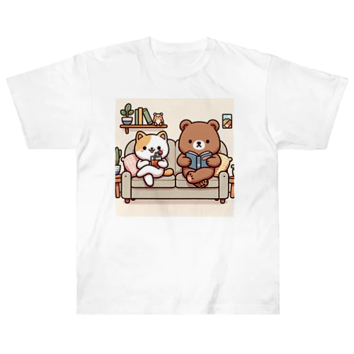 ゆるゆる休日Tシャツ Heavyweight T-Shirt