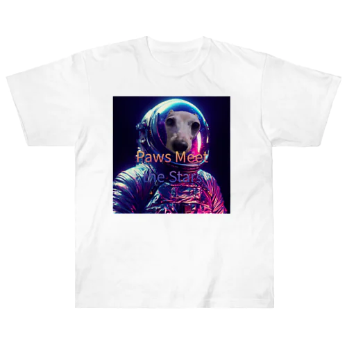 宇宙犬 Heavyweight T-Shirt