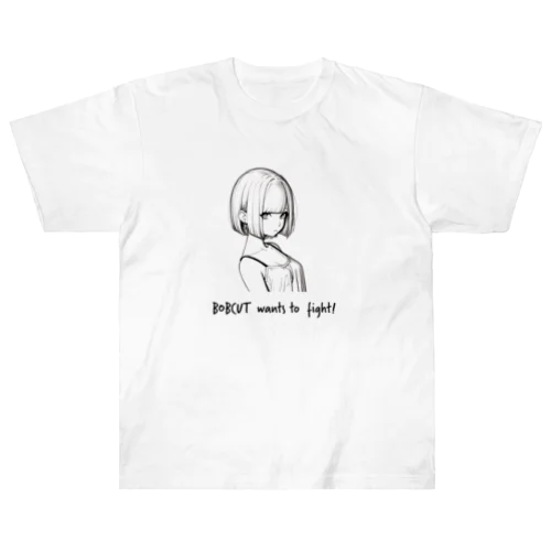 BOBCUT ヘビーウェイトTシャツ