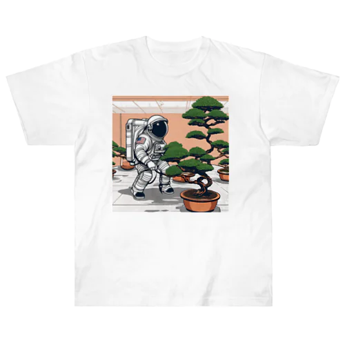 スペース盆栽 Heavyweight T-Shirt