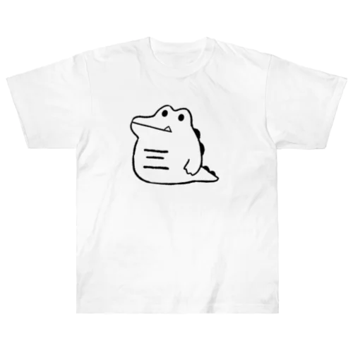 blobwani(モノトーン) ヘビーウェイトTシャツ