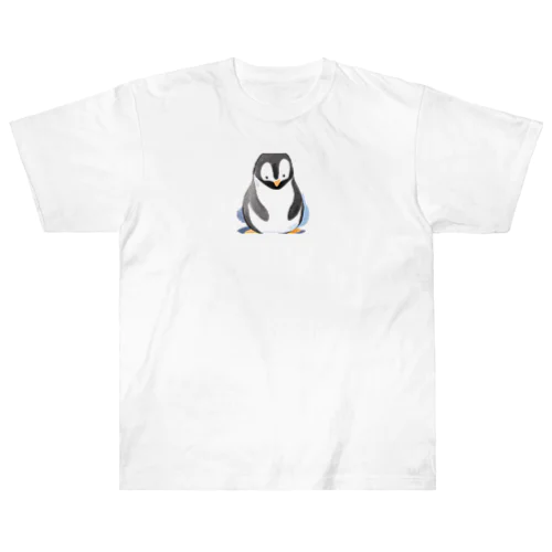 可愛いペンギンさん ヘビーウェイトTシャツ