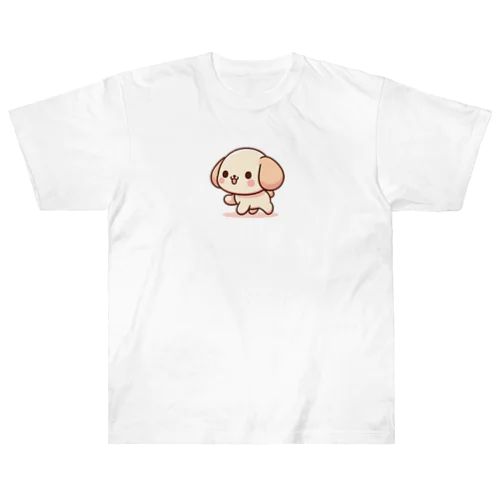 ゆる犬の、森谷さん ヘビーウェイトTシャツ