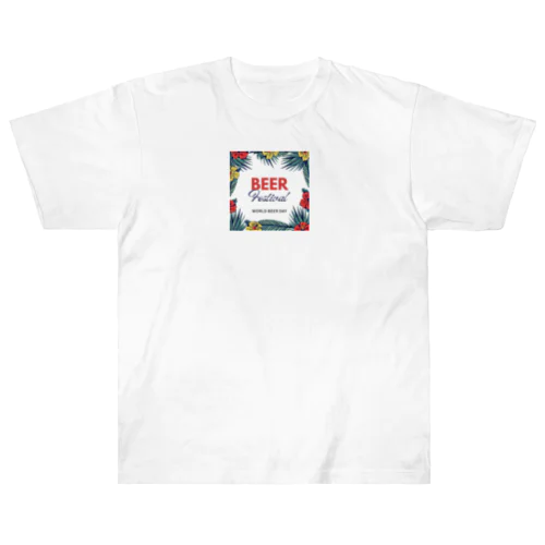 BEER-ビール Heavyweight T-Shirt