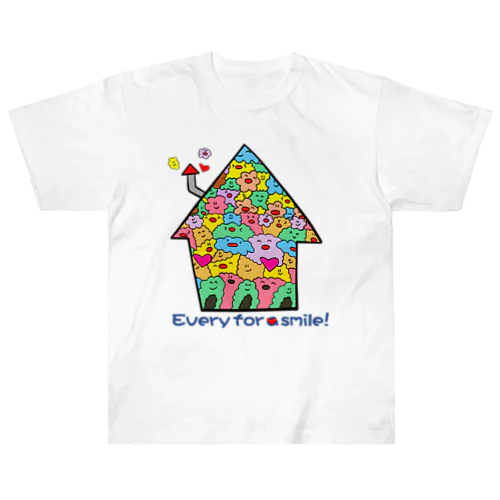 every for a smile ヘビーウェイトTシャツ