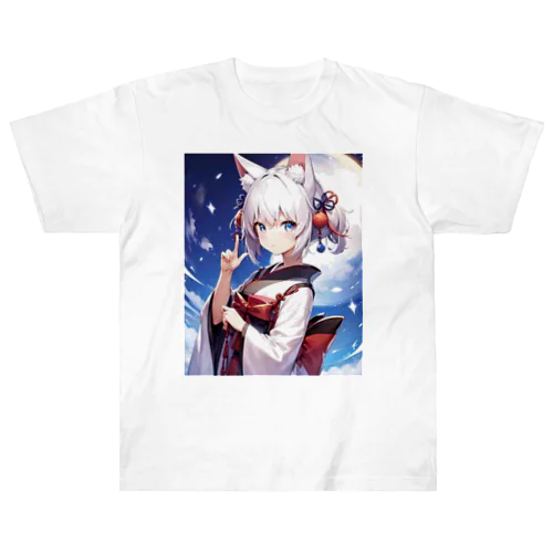 けもっ娘　2 Heavyweight T-Shirt