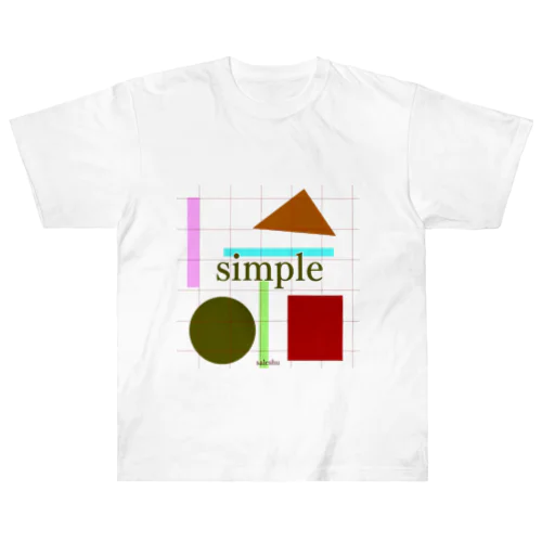 simple4 Heavyweight T-Shirt