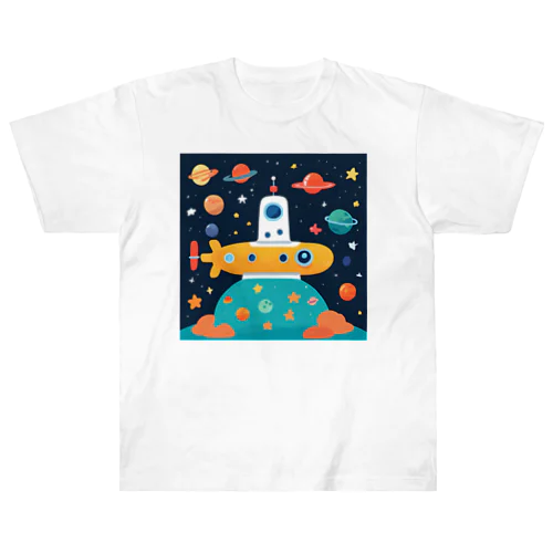 宇宙船サブマリーン Heavyweight T-Shirt