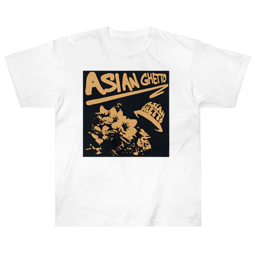 ASIAN GHETTO CHERISH ヘビーウェイトTシャツ