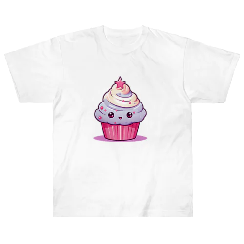 可愛いカップケーキ Heavyweight T-Shirt
